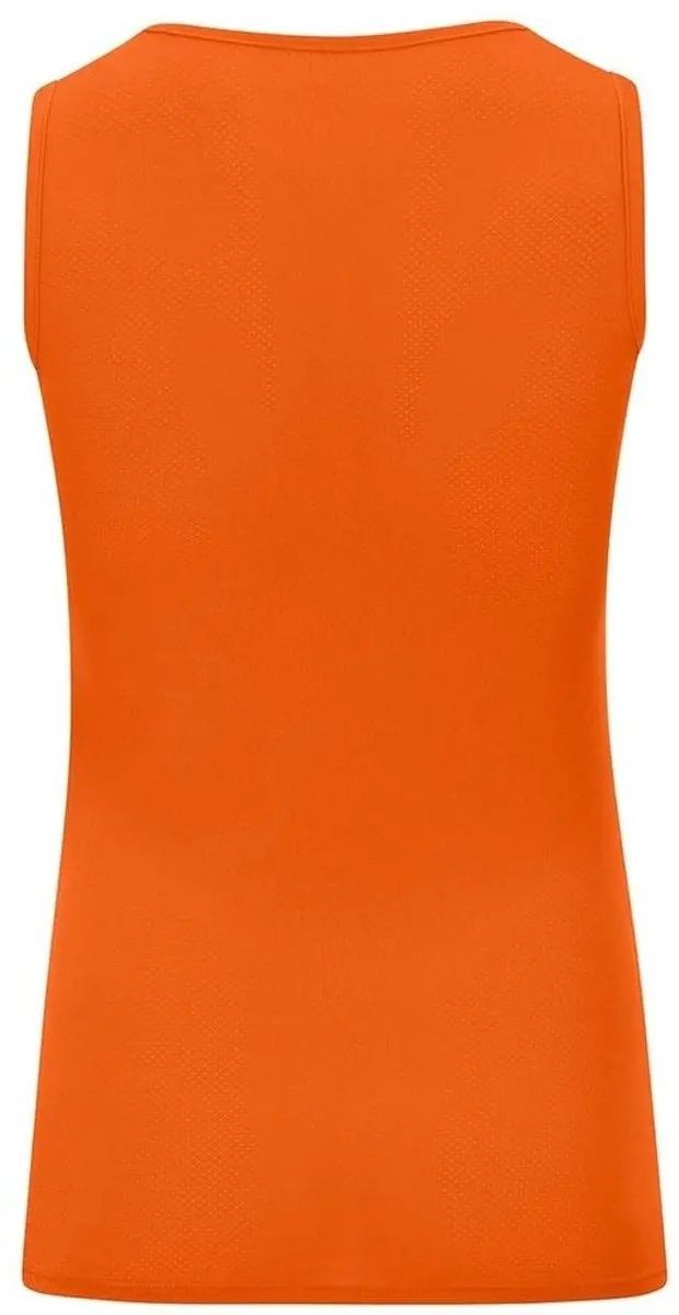 Jako Challenge Tanktop Dames - Fluorooranje/Zwart 36