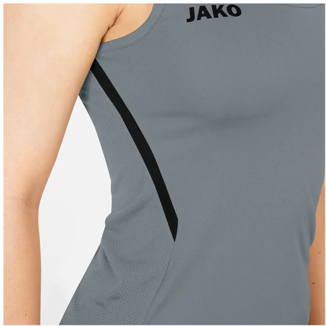 Jako Challenge Tanktop Dames - 34 - Steengrijs