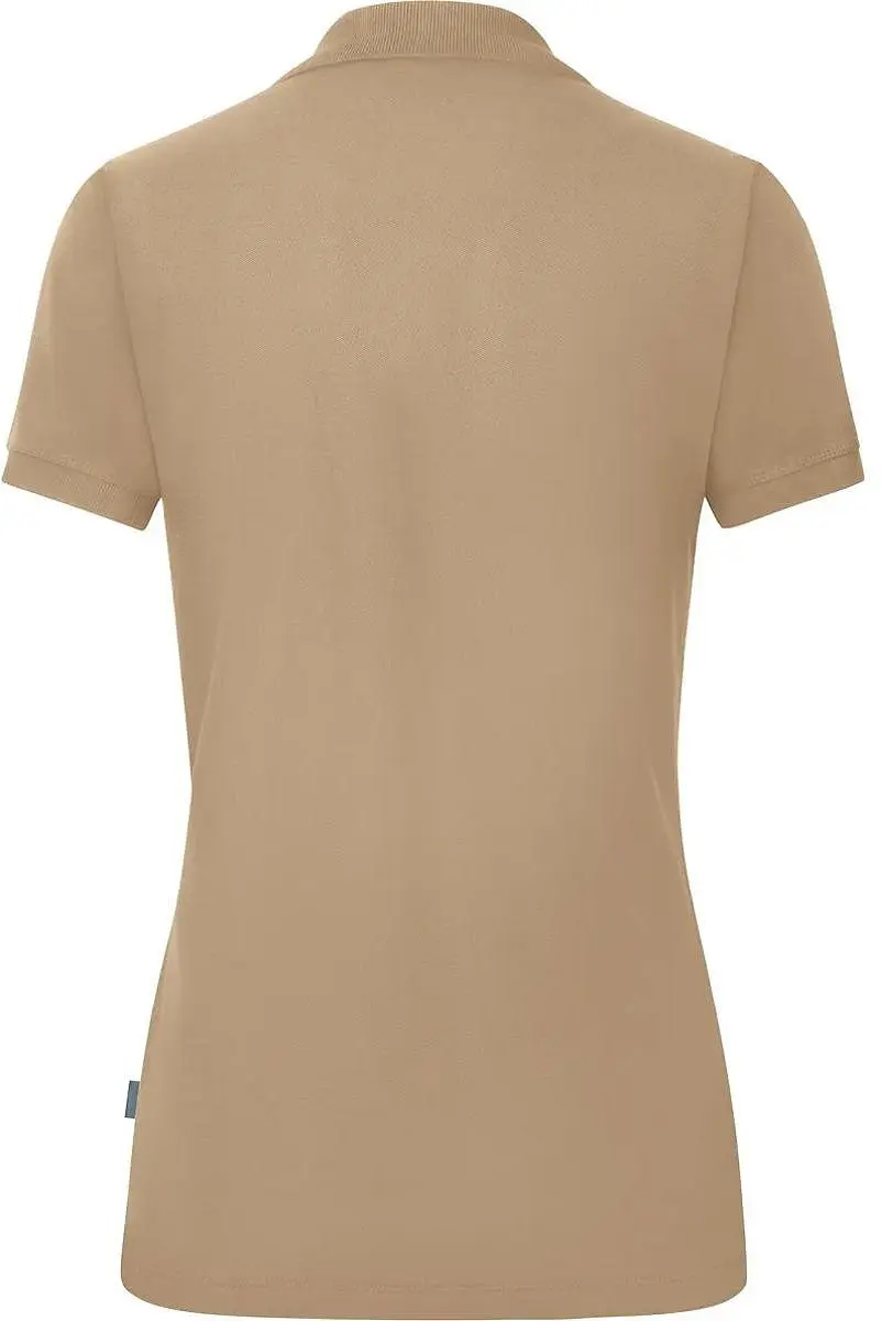 JAKO Organic Polo Dames 48 - Zand
