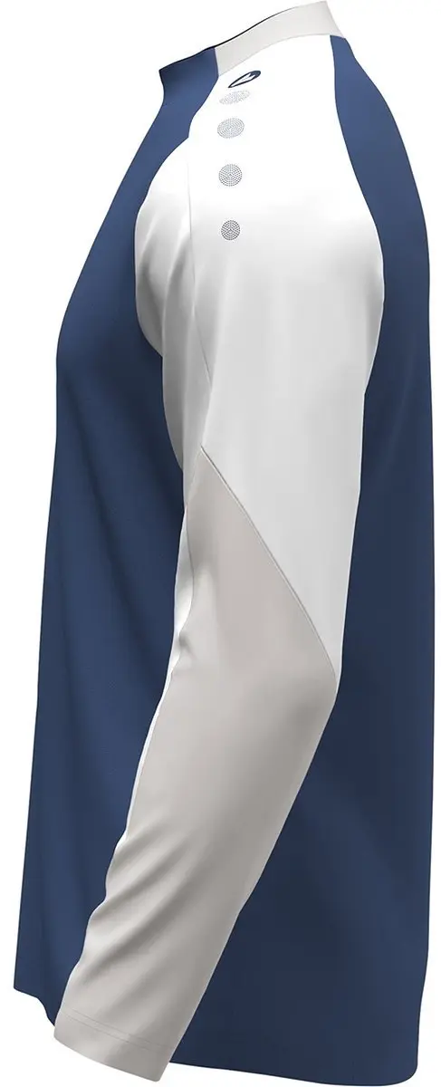 Jako Dynamic Longsleeve Heren - Nachtblauw/Wit/Lichtgrijs M