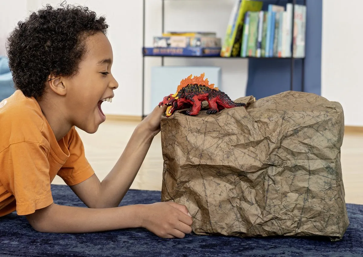 Schleich Eldrador Creatures Magmawaran 70156 - Rood