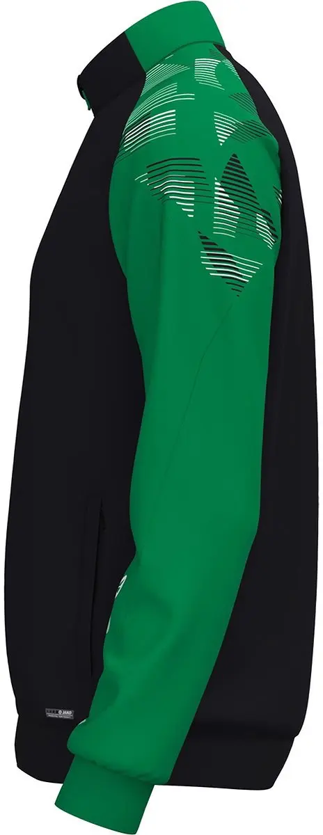 JAKO Sonic Polyestervest Heren - Zwart/ Groen - 3XL