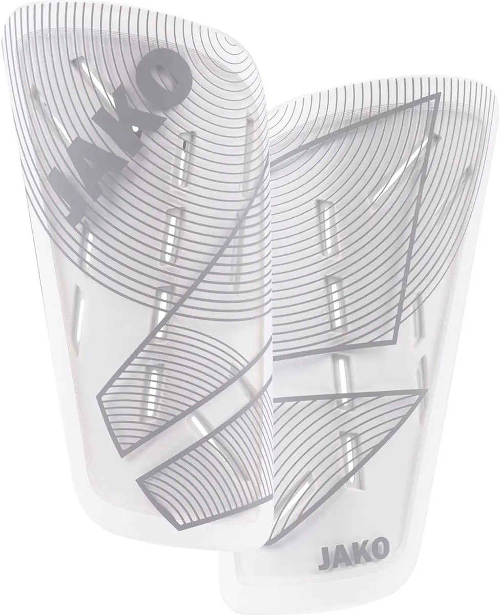 Jako River Pro Scheenbeschermer S - Wit/Grijs