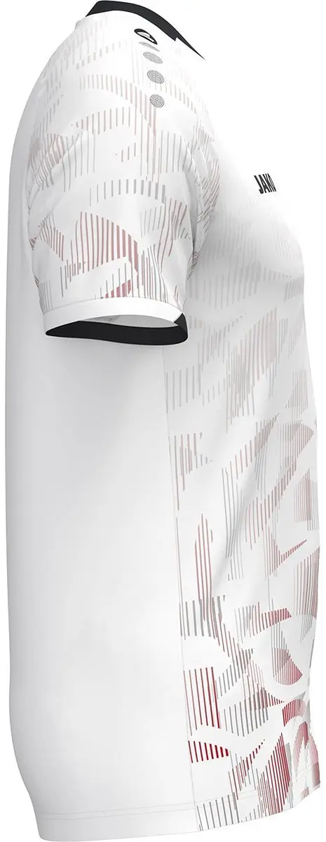 Jako Sonic Shirt Korte Mouw Kinderen 140 - Wit/Rood/Grijs