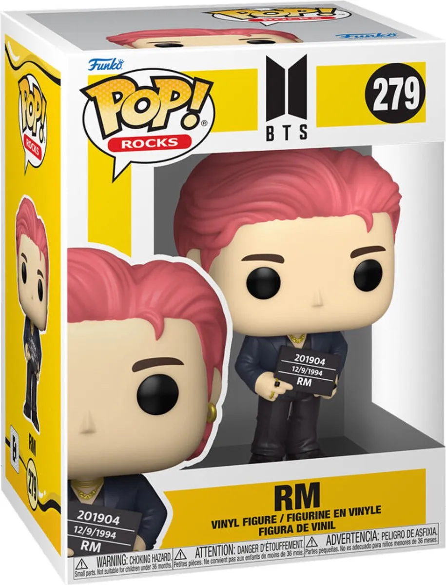 Funko Pop Rocks BTS Butter RM #279
