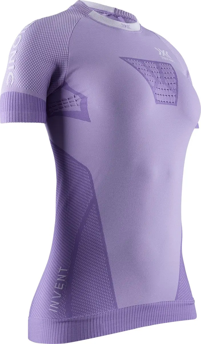 X-Bionic Invent 4.0 Hardloopshirt M - Opal Black/Arctic White