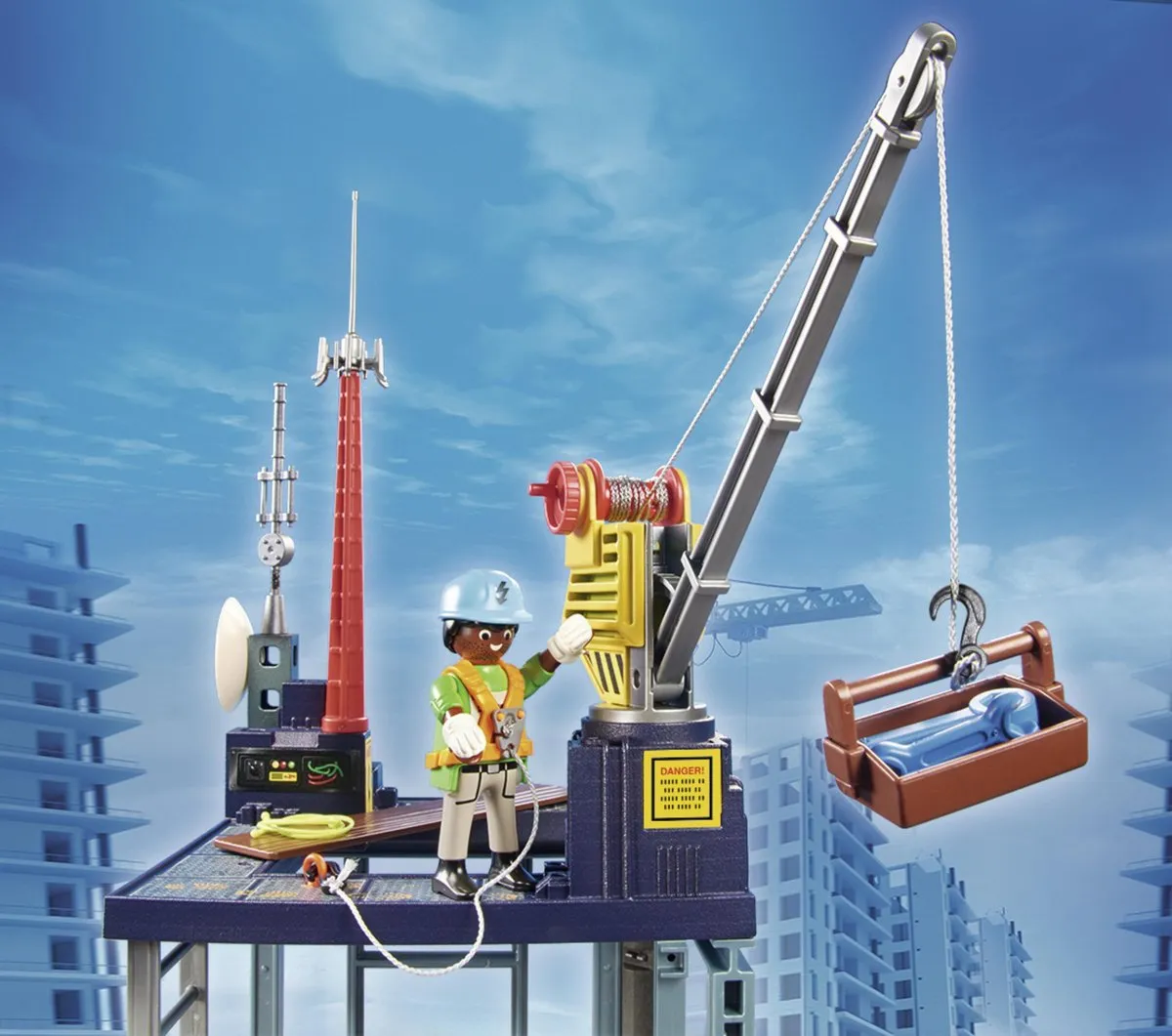 Playmobil City Action Bouwplaats Starterpack 70816 - Multicolor