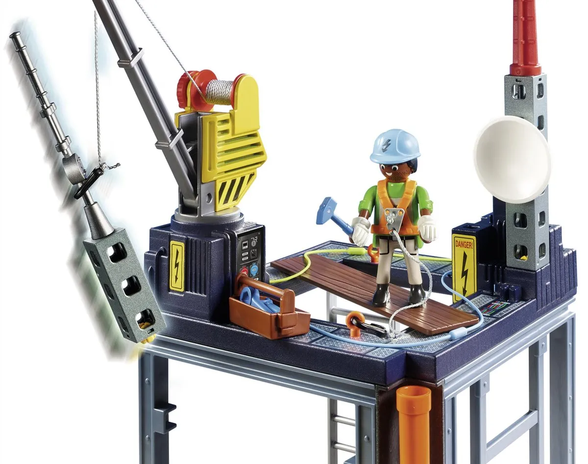 Playmobil City Action Bouwplaats Starterpack 70816 - Multicolor