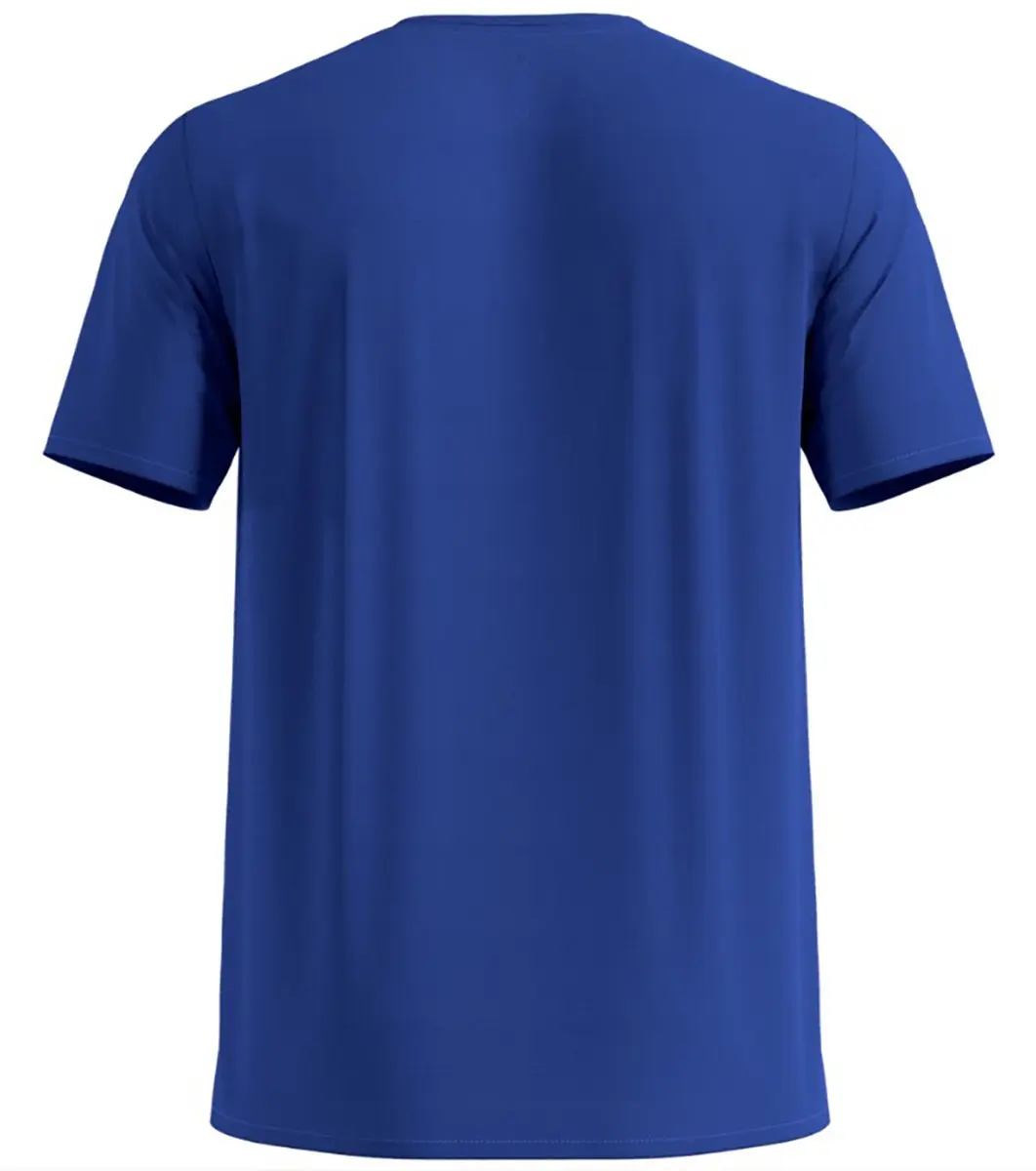 Odlo Odlo T-shirt crew neck s/s ZEROWEIGHT CHILL-TEC BLAUW