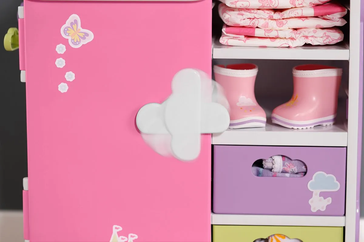 Baby Born Regenboogkledingkast 836040 - Multikleur