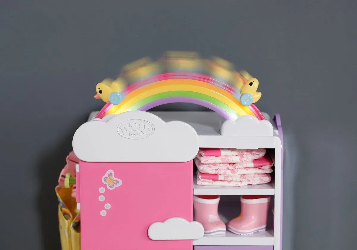 Baby Born Regenboogkledingkast 836040 - Multikleur
