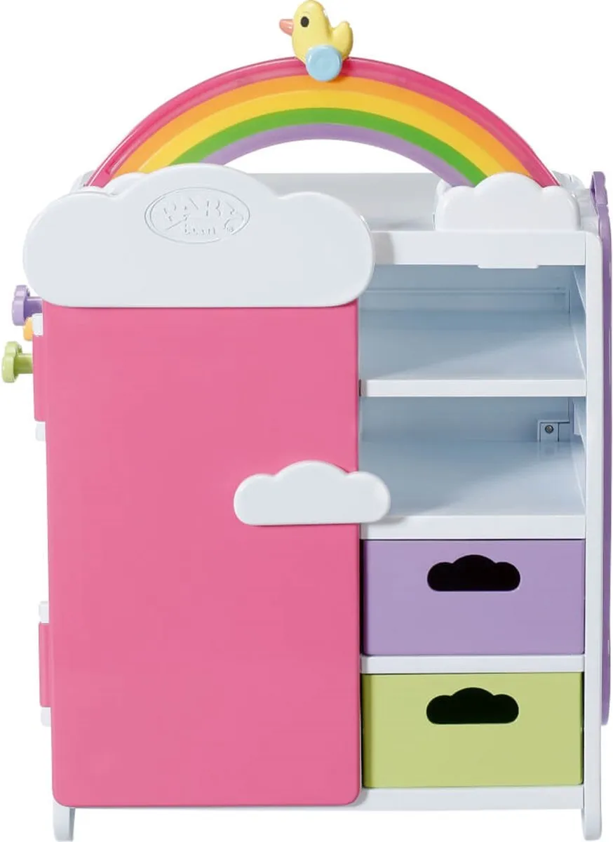 Baby Born Regenboogkledingkast 836040 - Multikleur - afbeelding 6 van 6
