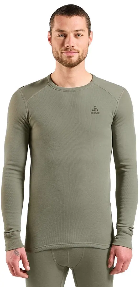 Odlo Active Warm Eco Lange Mouwen Basislaag Groen M Man