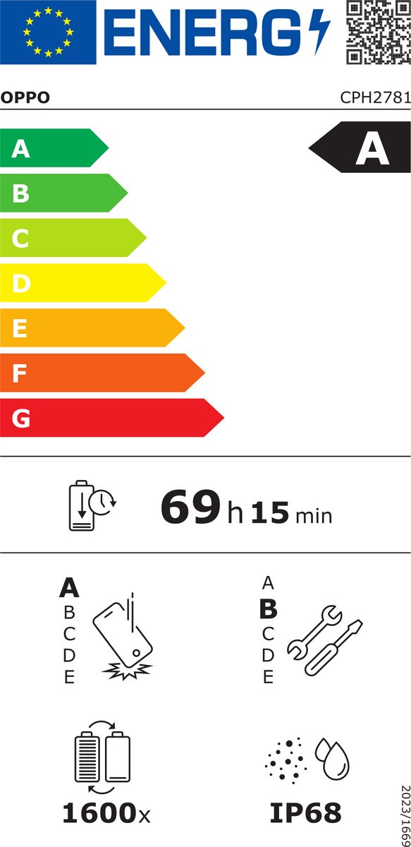 OPPO A6 Pro 5G 16,7 cm (6.57") Dual SIM Android 15 USB Type-C 8 GB 256 GB 6500 mAh Titanium