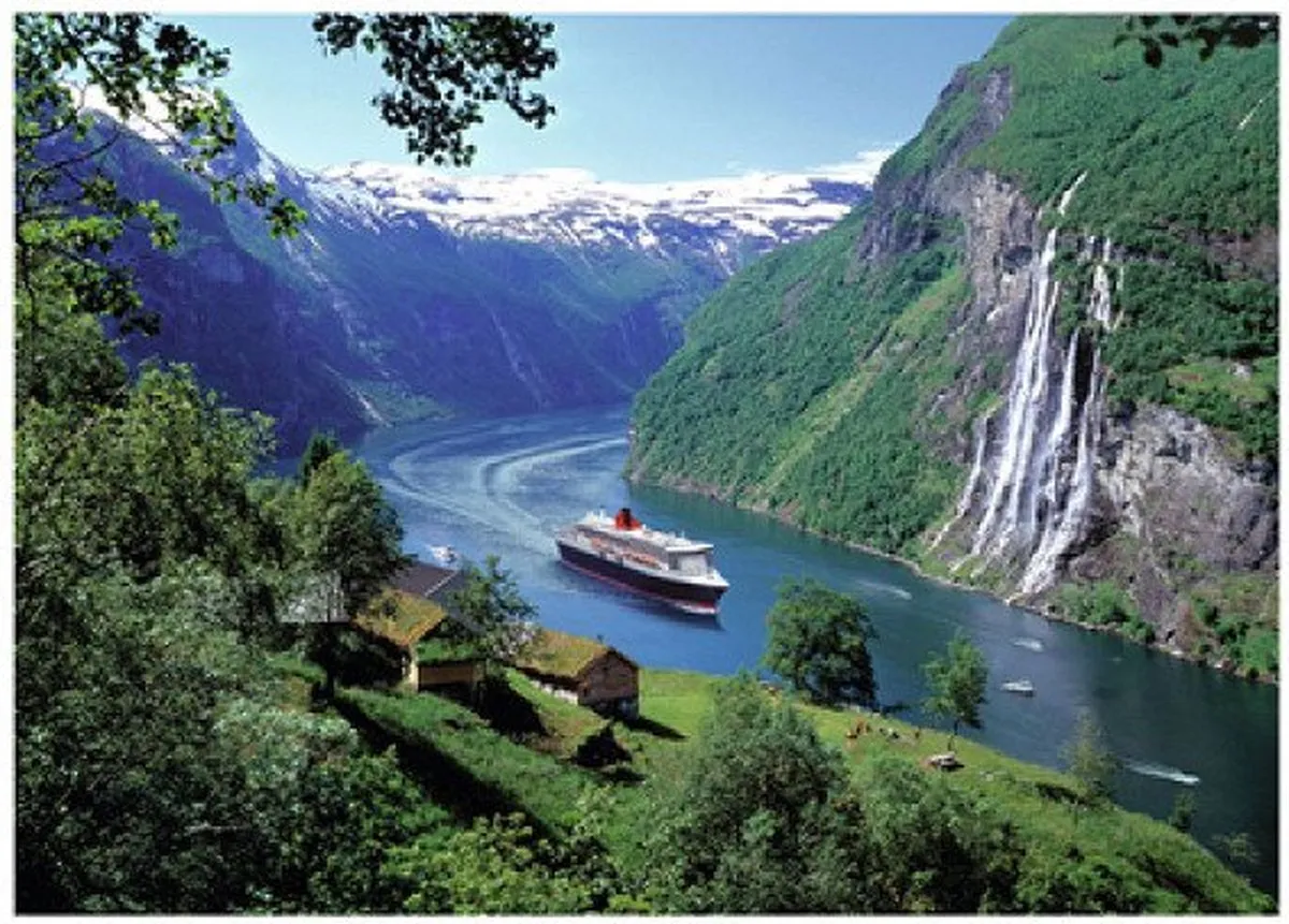Ravensburger Noors Fjord Puzzel 1000 Stuks - Multicolor