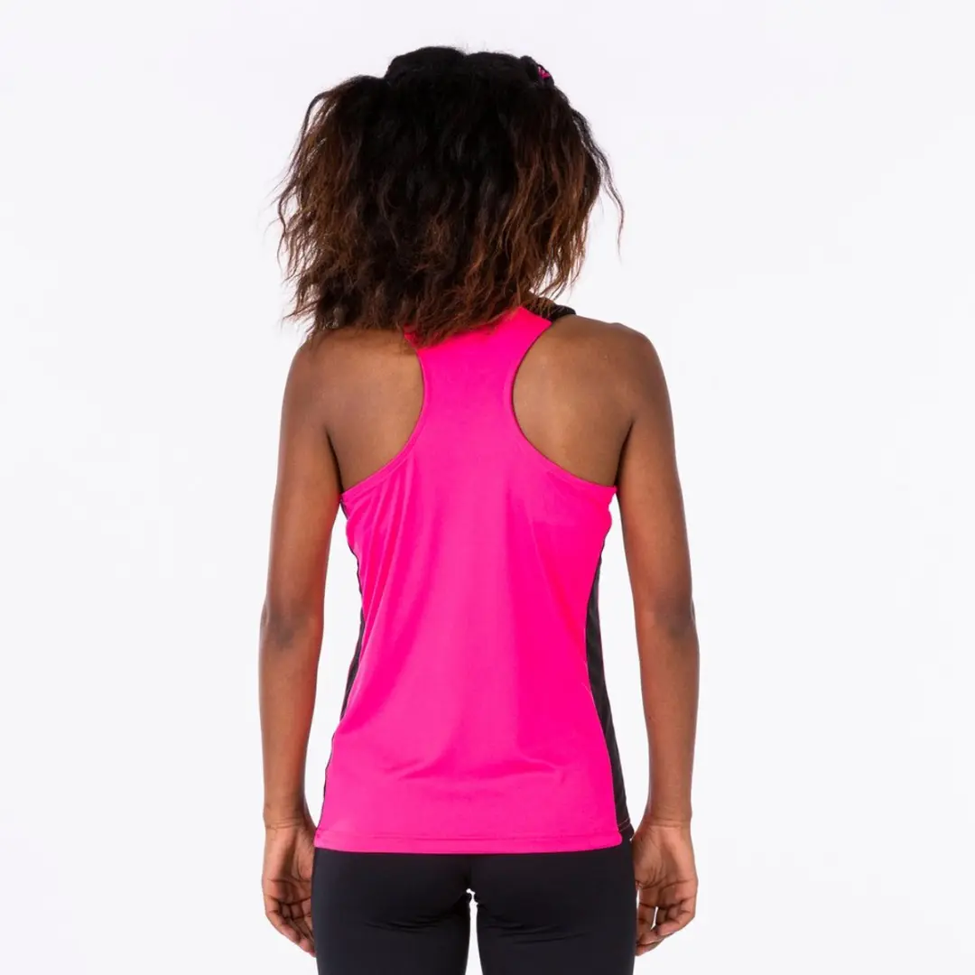 Joma Record II Mouwloos T-shirt 2XL - Roze Fluor