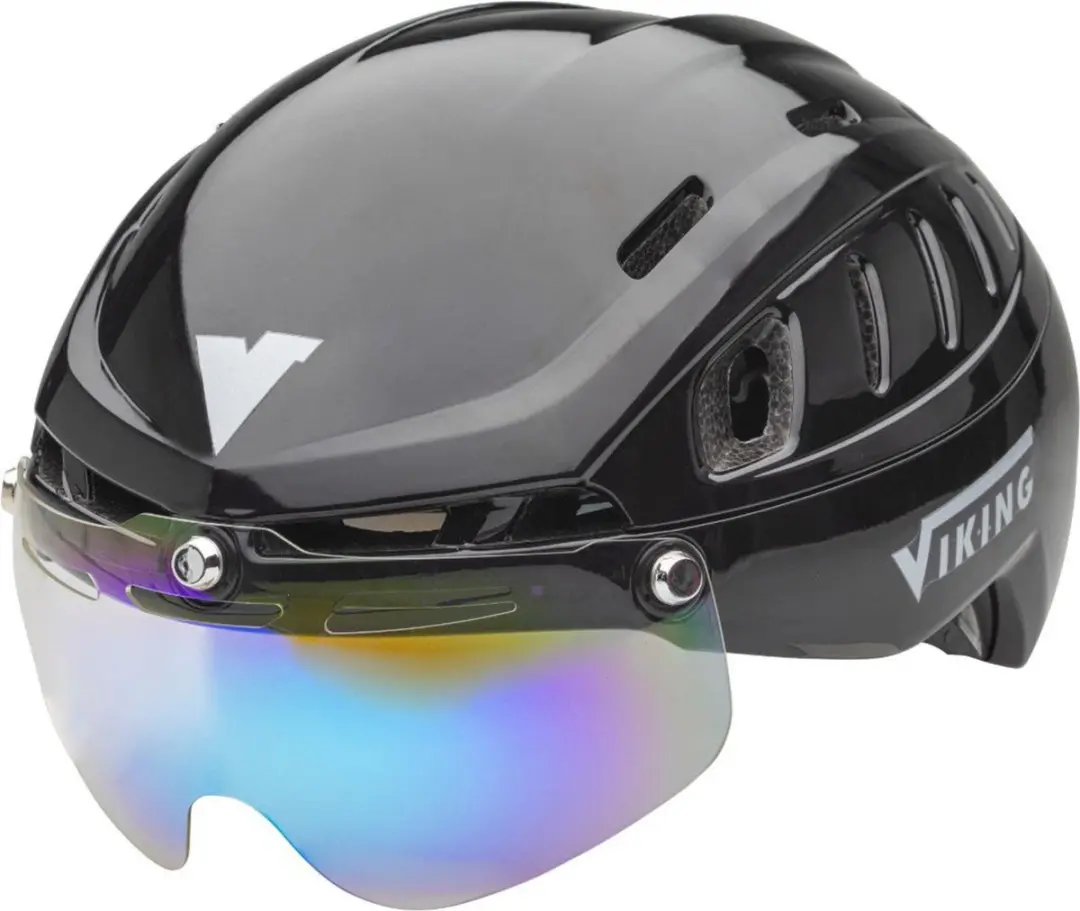 Viking Sparrow Schaatshelm - Zwart M
