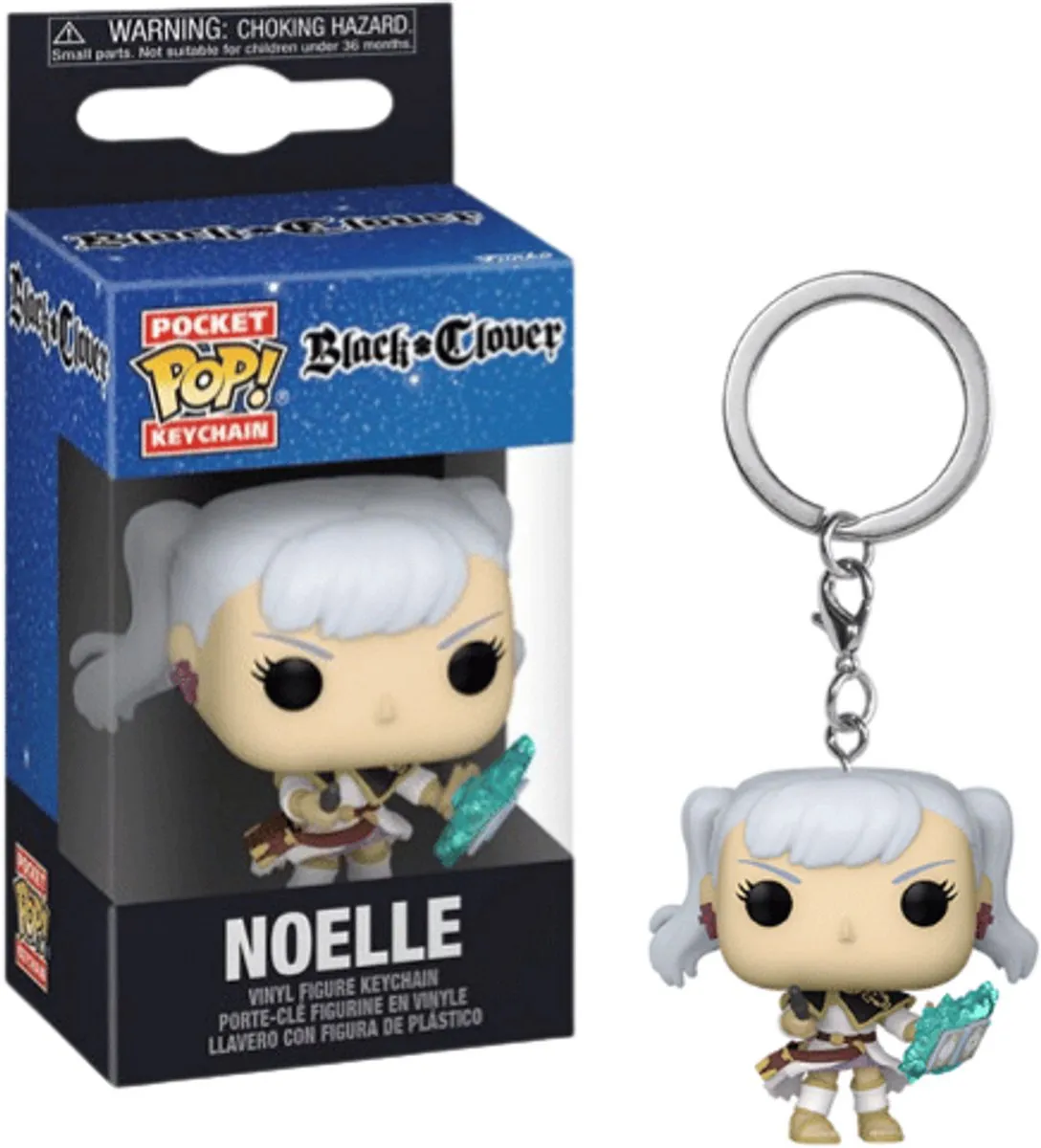 Funko Pocket Pop! Black Clover Noelle Sleutelhanger - Multicolor