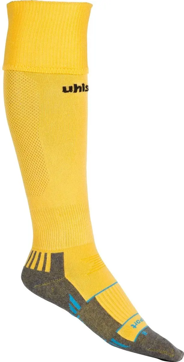 Uhlsport Team Pro Voetbalkousen Geel/Zwart