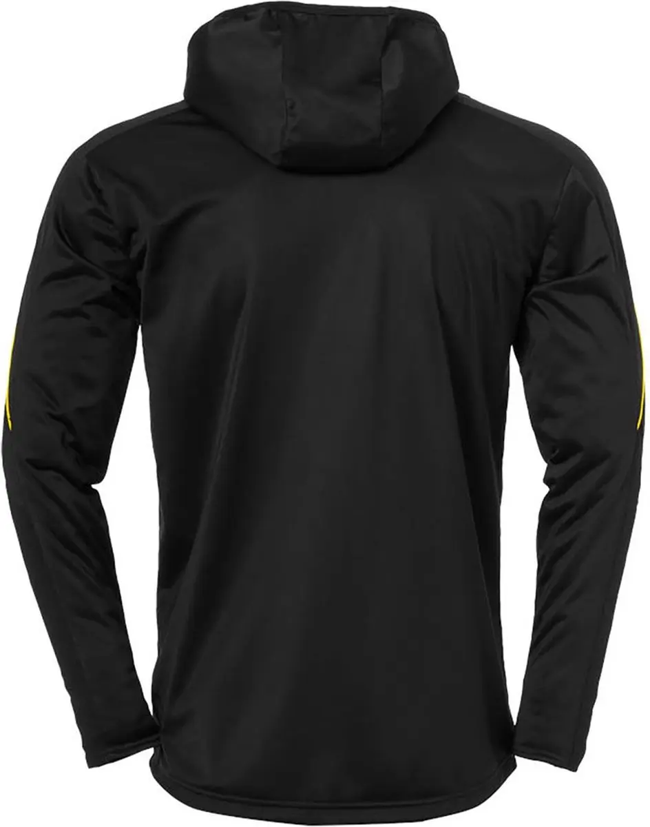 Uhlsport Stream 22 Trainingsjas - Zwart-Limoen Geel S