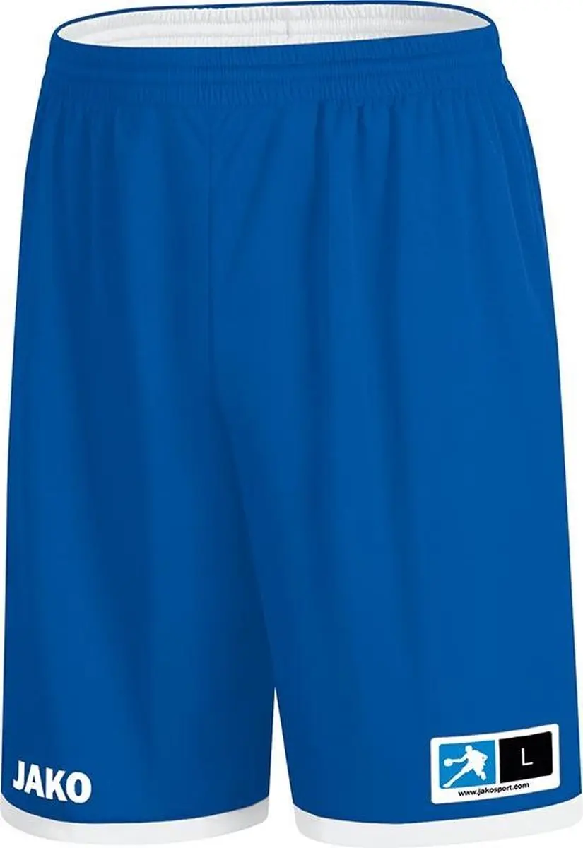 JAKO Change 2.0 Reversible Short Heren - M - Wit/Royal