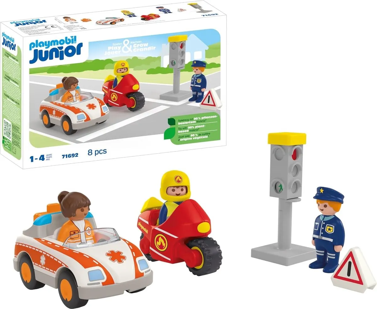 Playmobil Junior Alledaagse Helden 71692 - Multicolor