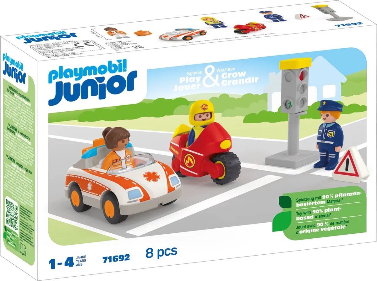 Playmobil Junior Alledaagse Helden 71692 - Multicolor