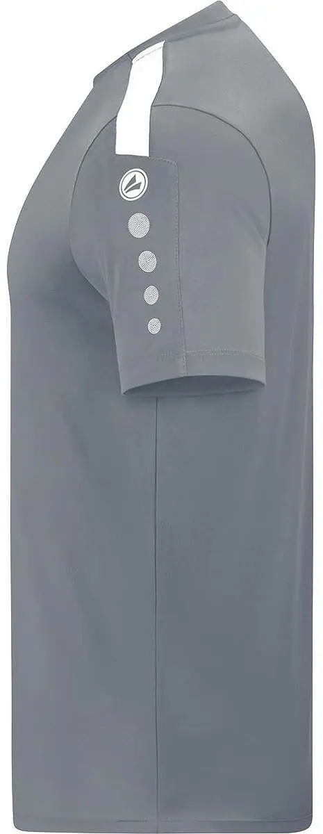 JAKO Power Shirt Korte Mouw Kinderen 164 - Steengrijs