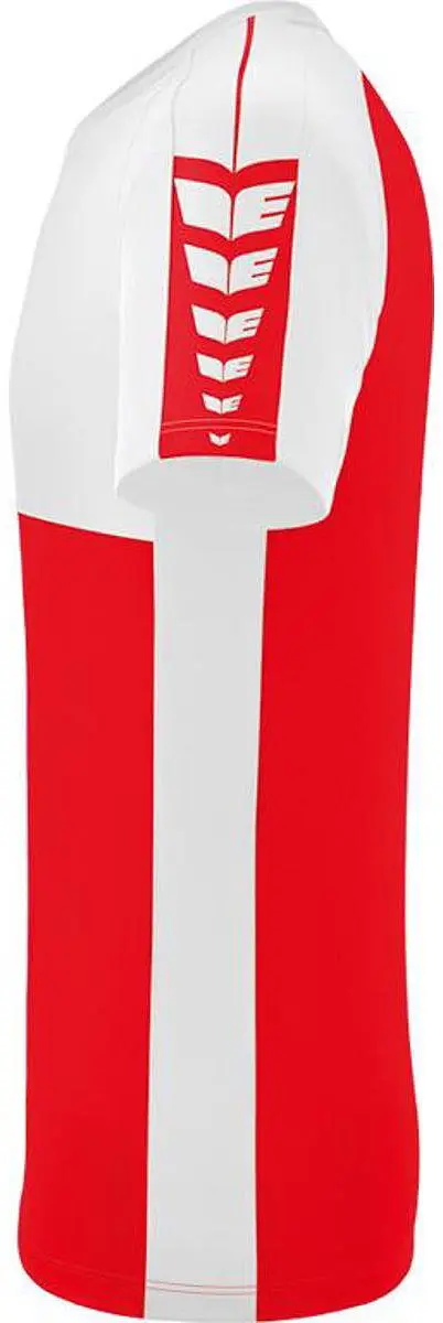 Erima Six Wings T-Shirt - Kinderen 116 - Rood/Wit