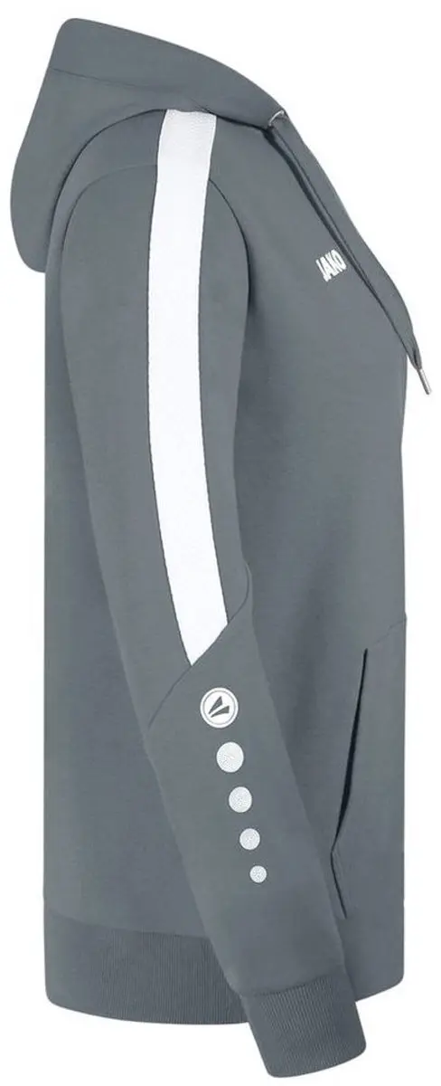 JAKO Power Sweater Met Kap Dames 42 - Steengrijs - afbeelding 6 van 6