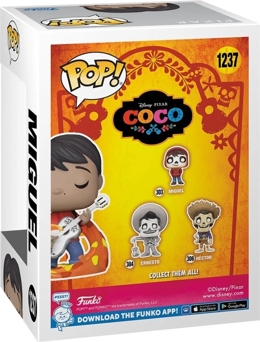 Disney Funko POP! Miguel Glow In The Dark 66371 - Verzamelfiguur 9cm