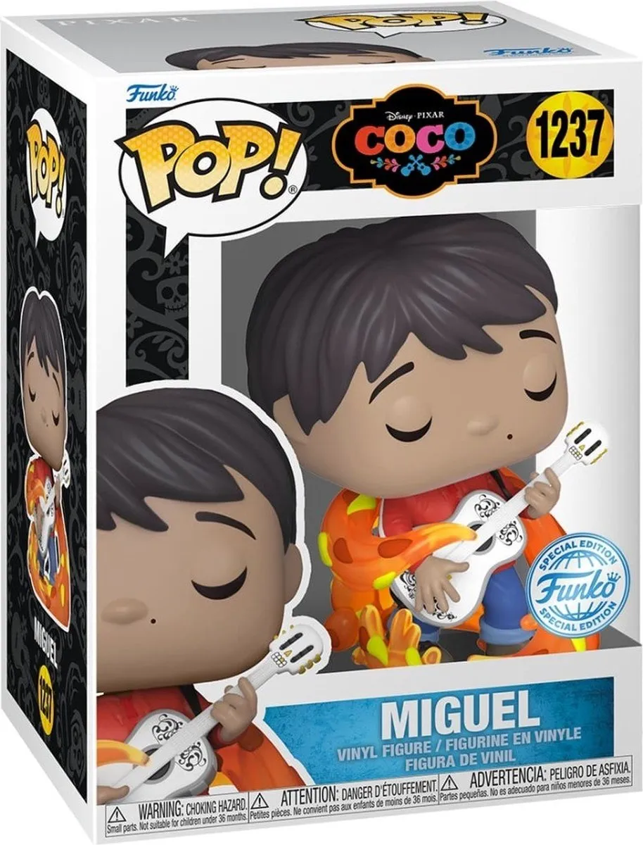Disney Funko POP! Miguel Glow In The Dark 66371 - Verzamelfiguur 9cm
