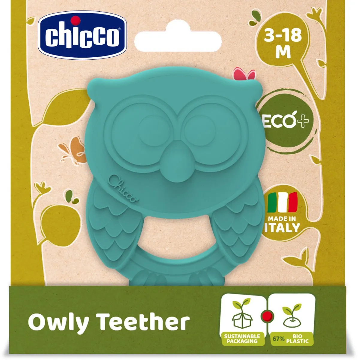 Chicco ECO+ Bijtring Oranje