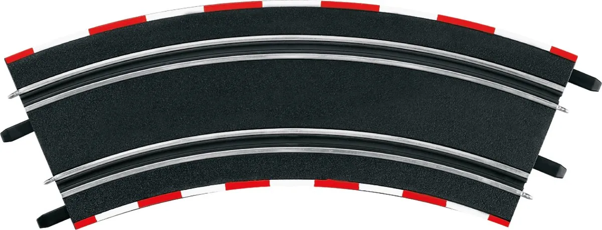 Carrera Go!!! Bocht 3/45° CAR20061645 - 4 Stuks - Multi