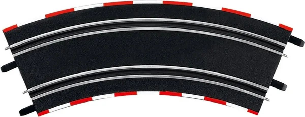 Carrera Go!!! Bocht 3/45° CAR20061645 - 4 Stuks - Multi