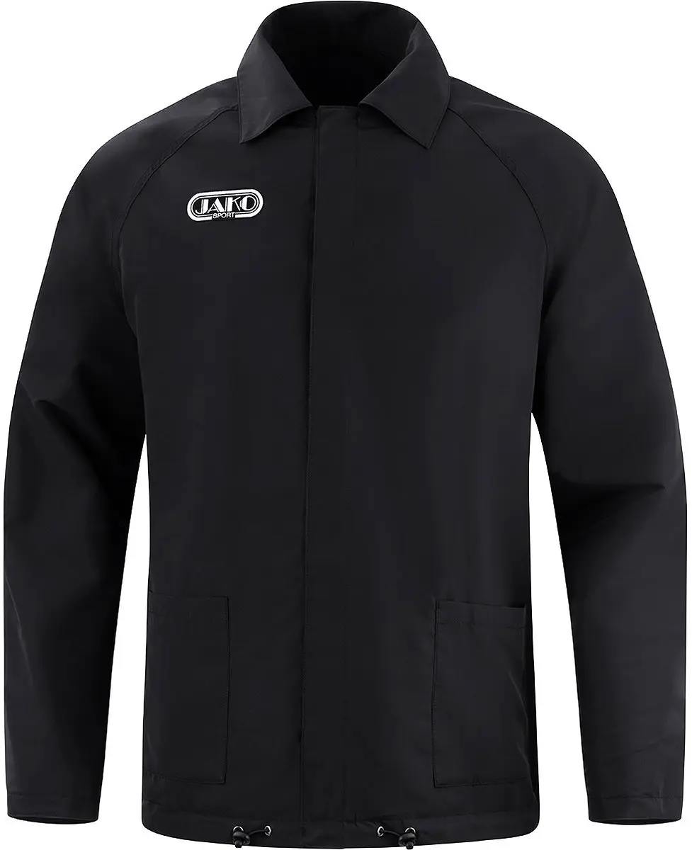 Jako Wardrobe Omkeerbare Coachjas Heren M - Zwart