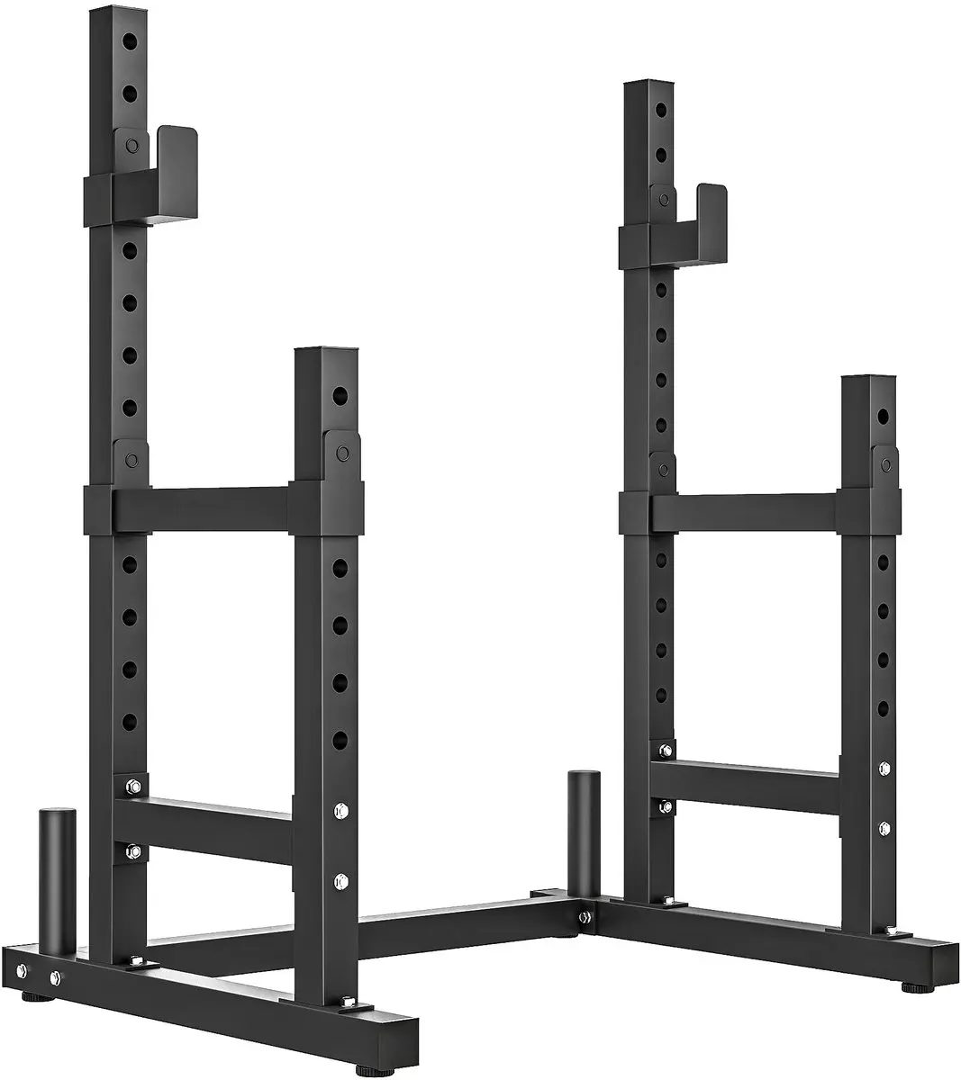 Sportnow Barbell Squat Rack-Staal-110L x 91B x 145H cm-Zwart