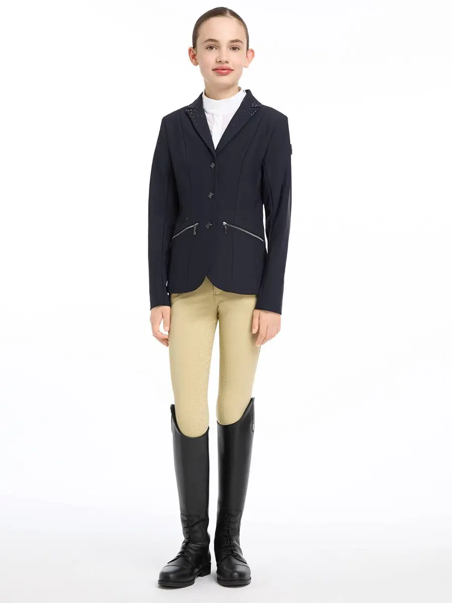 Lemieux Pro Kids Paardrijjas 158 - Donkerblauw