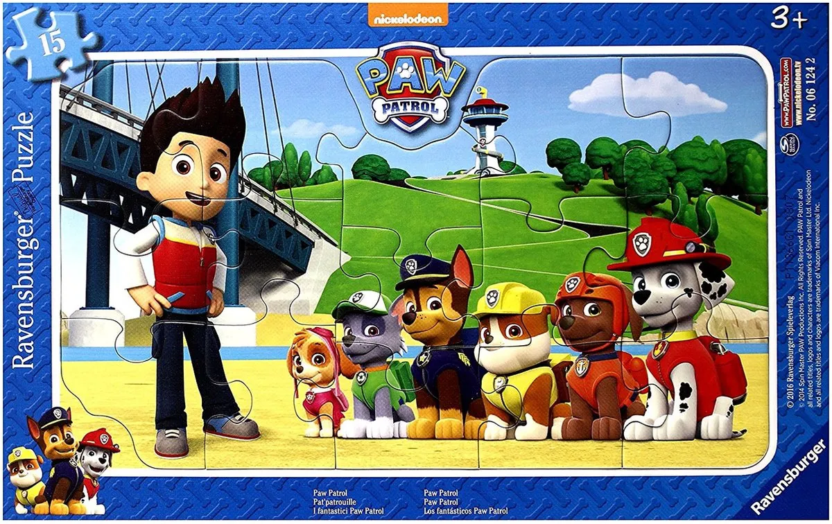 Ravensburger PAW Patrol Legpuzzel 15 Stuks