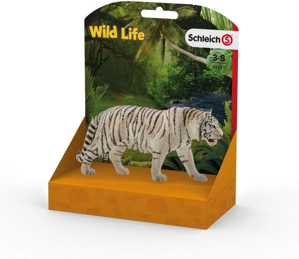 Schleich Witte Tijger Speelfiguur 14731 - afbeelding 6 van 6