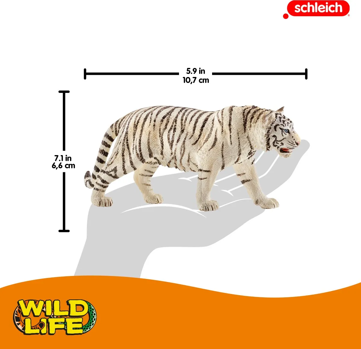Schleich Witte Tijger Speelfiguur 14731