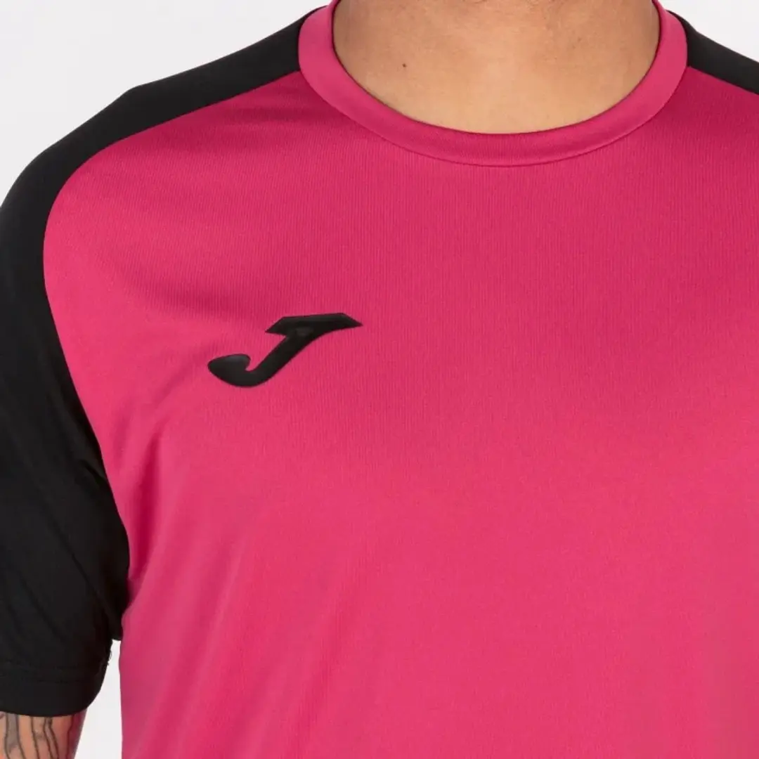 Joma Academy IV Shirt Heren - Raspberry/Zwart M