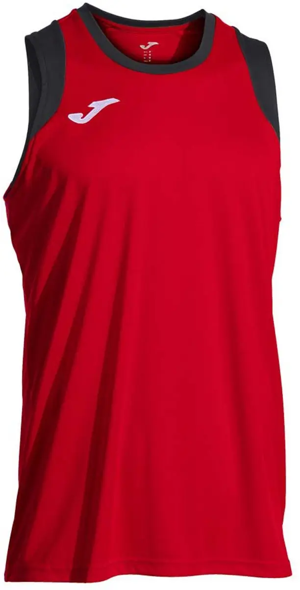 Joma Cancha Mouwloos T-shirt Rood XL