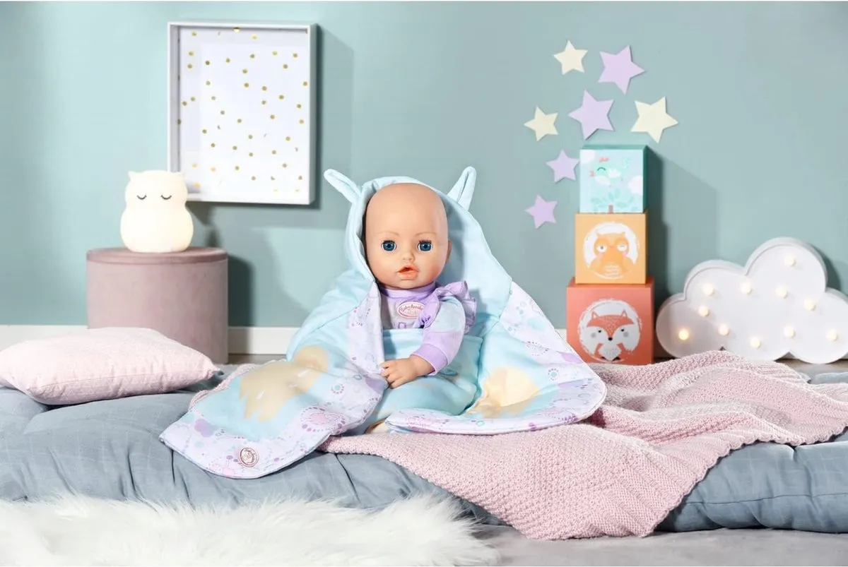Baby Annabell Sweet Dreams Wikkeldeken Bleu 706886