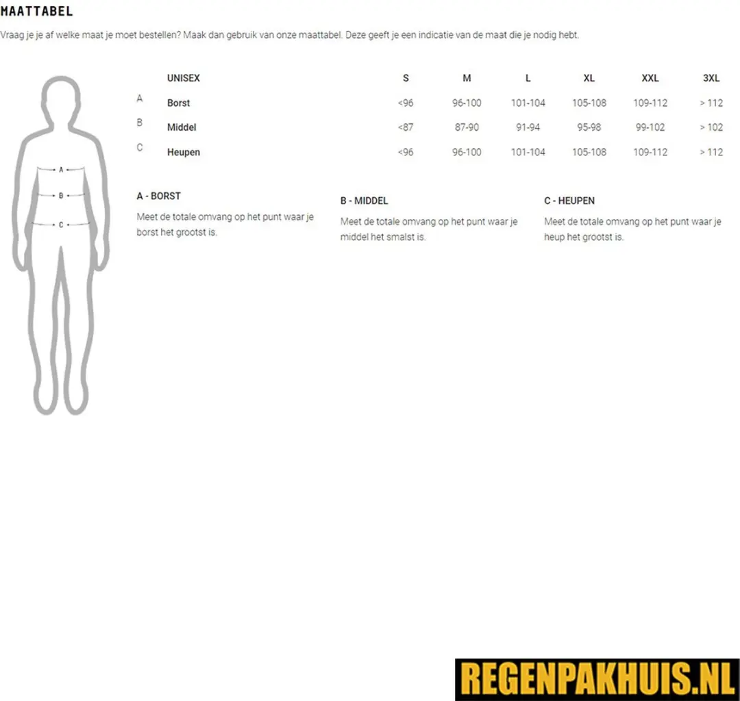 AGU Essential Regenbroek XL - Poray 5000 - Zwart