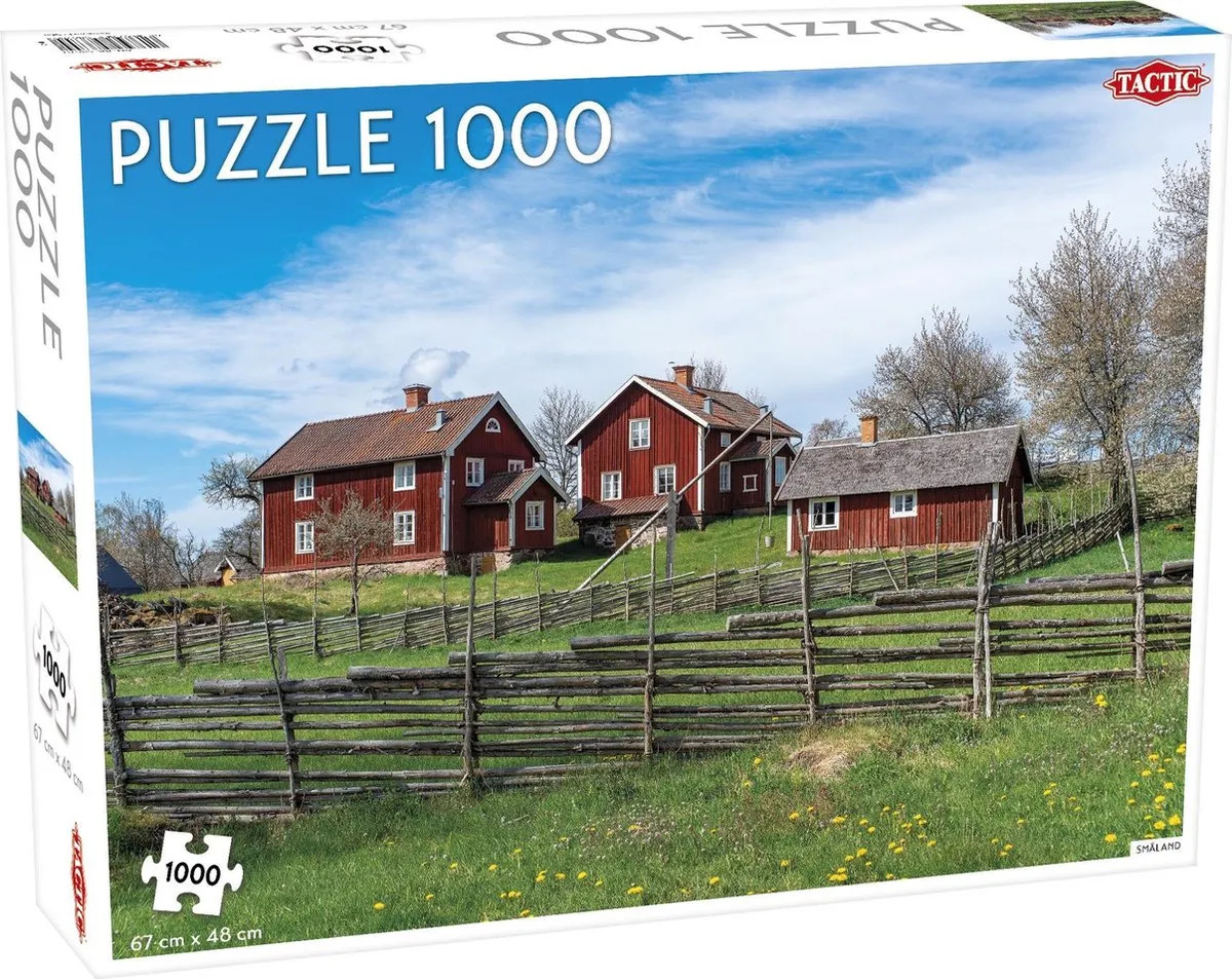 Tactic Småland Puzzel 1000 Stuks