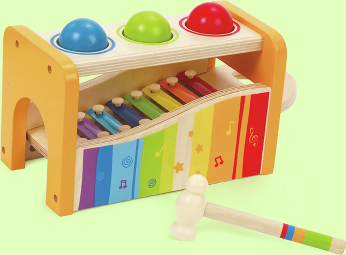 Hape Houten Xylofoon Hamerbank