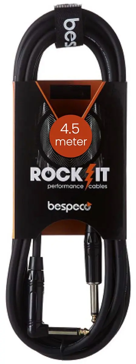 Bespeco Rock-It Series RKJP450 Gitaarkabel 4.5m