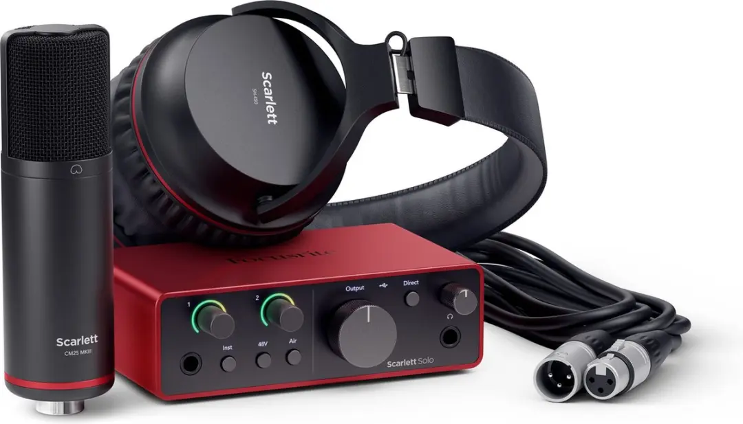 Focusrite Scarlett Solo Studiobundel PCM0017718-000
