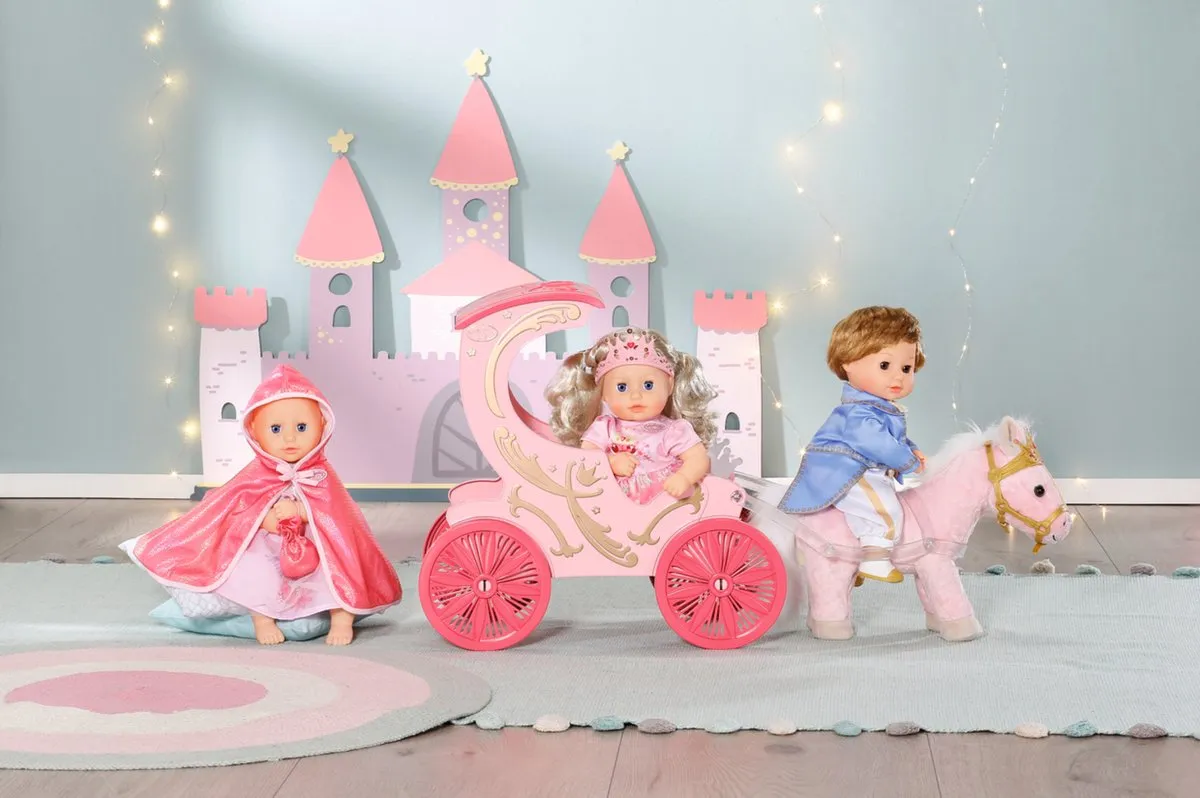 Baby Annabell Little Sweet Cape Poppenkleding 36cm - Roze